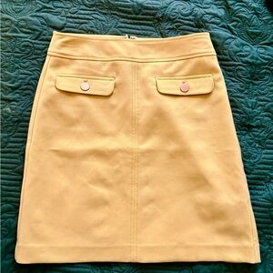 Loft Yellow Women's Skirt
